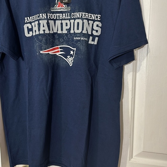 NWT Majestic American Football Conference New England Patriots Champion T-Shirt - Picture 4 of 10